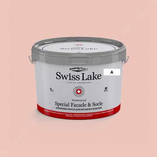 картинка Краска Swiss Lake Special Faсade & Socle цвет Love ballade №1456 от LIVING