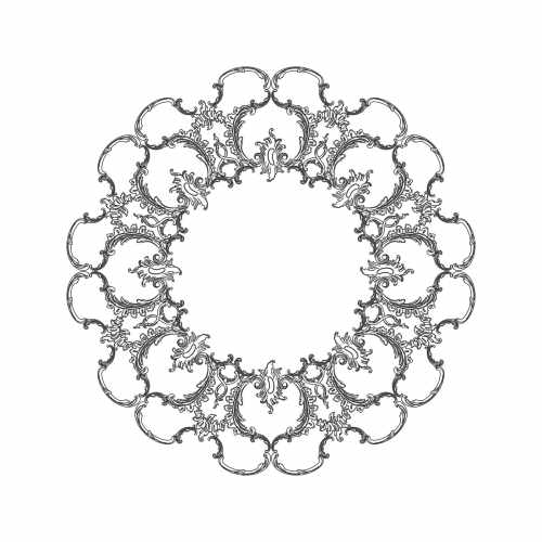 картинка Розетка RODECOR, арт. 87017RC, 121 х 121 см. от LIVING