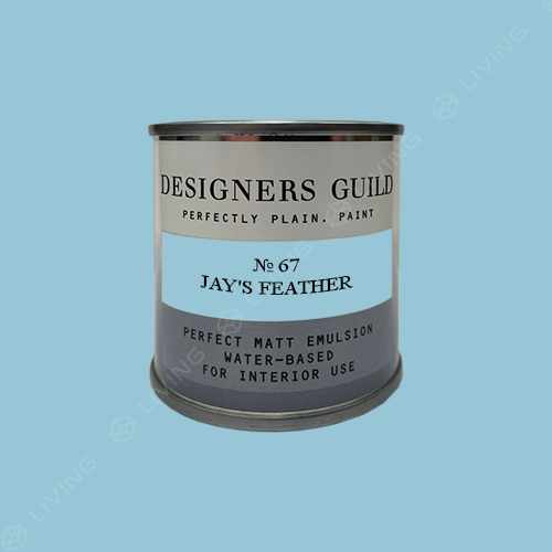 картинка Краска Designers Guild Perfect Matt Emulsion цвет JAY'S FEATHER №67 от LIVING