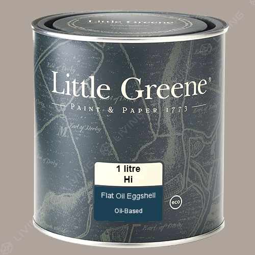 картинка Краска Little Greene Flat Oil Eggshell цвет Perennial Grey №245 от LIVING