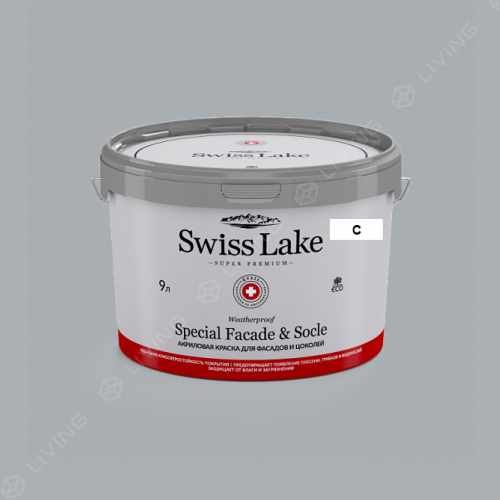 картинка Краска Swiss Lake Special Faсade & Socle цвет Baltic №2915 от LIVING