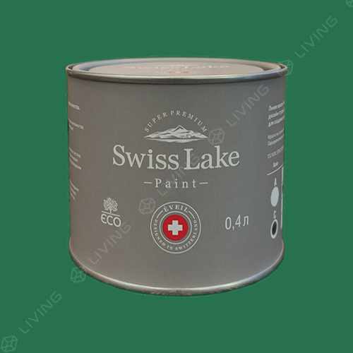 картинка Краска Swiss Lake Wall Comfort 7 цвет Aspen Leaf №2516 от LIVING