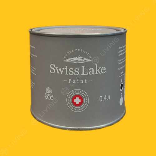 картинка Краска Swiss Lake Wall Comfort 7 цвет golden satin №1043 от LIVING