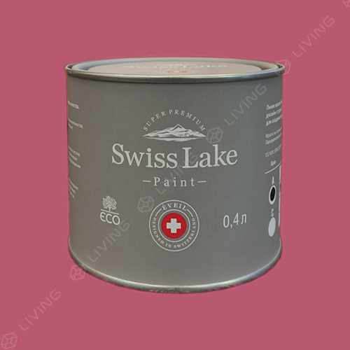 картинка Краска Swiss Lake Wall Comfort 7 цвет bougainvillea  №1374 от LIVING