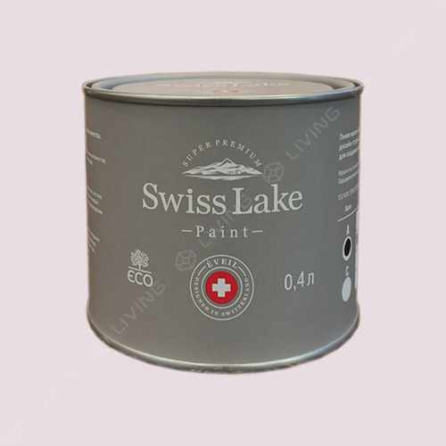 картинка Краска Swiss Lake Wall Comfort 7 цвет lilac mist №1274 от LIVING