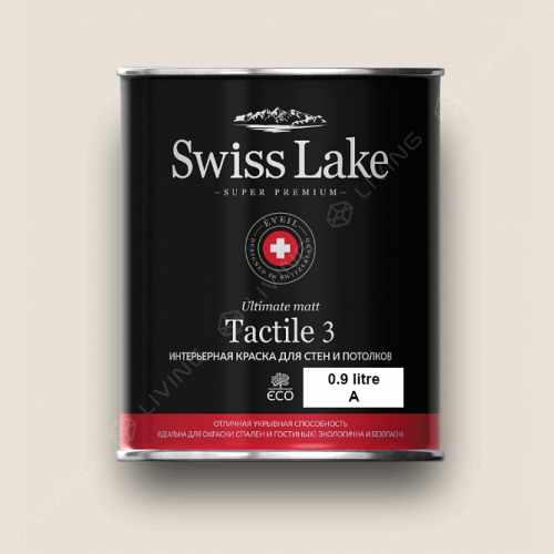 картинка Краска Swiss Lake Tactile 3 цвет swiss coffee №563 от LIVING