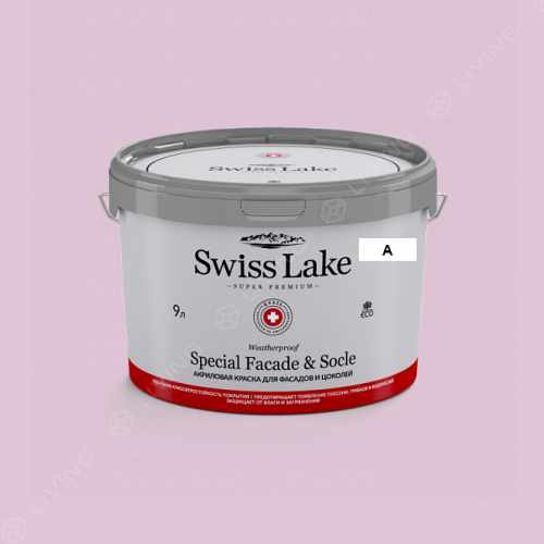 картинка Краска Swiss Lake Special Faсade & Socle цвет orchid №1723 от LIVING