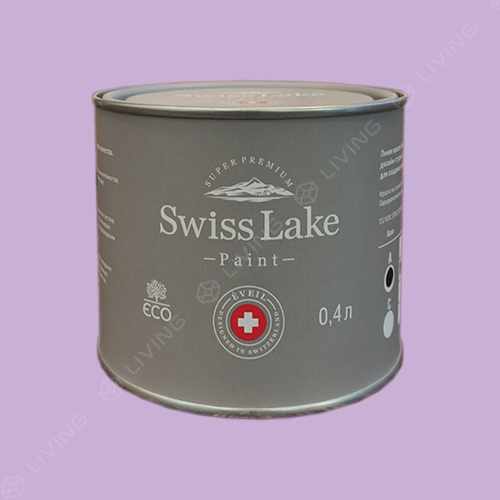картинка Краска Swiss Lake Wall Comfort 7 цвет heliotrope   №1717 от LIVING