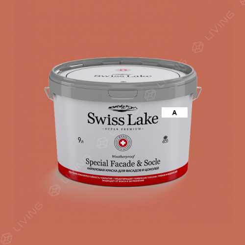 картинка Краска Swiss Lake Special Faсade & Socle цвет chalcedony №1481 от LIVING