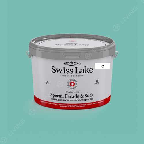 картинка Краска Swiss Lake Special Faсade & Socle цвет Butterfly Wings №2395 от LIVING