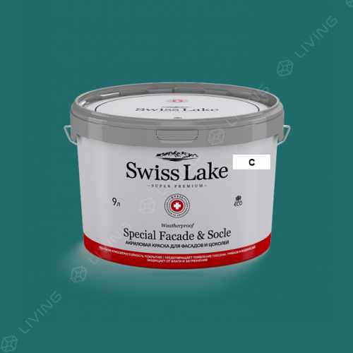 картинка Краска Swiss Lake Special Faсade & Socle цвет Fish Tale №2419 от LIVING