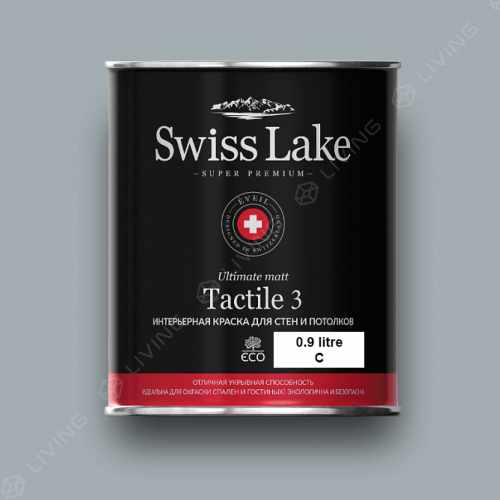 картинка Краска Swiss Lake Tactile 3 цвет zen №2898 от LIVING