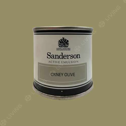 картинка Краска Sanderson Active Emulsion цвет OXNEY OLIVE от LIVING