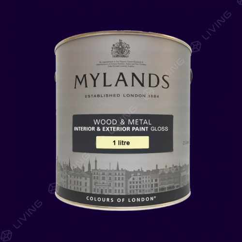 картинка Краска Mylands Wood&metal Gloss цвет Duke's House №44 от LIVING