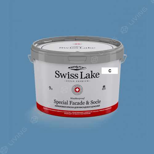 картинка Краска Swiss Lake Special Faсade & Socle цвет starry night №2107 от LIVING