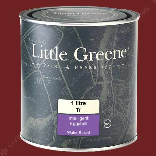 картинка Краска Little Greene Intelligent Eggshell (Acrylic Eggshell) цвет Bronze Red №15 от LIVING
