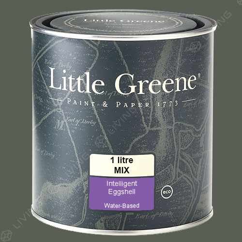 картинка Краска Little Greene Intelligent Eggshell (Acrylic Eggshell) цвет Pompeian Ash №293 от LIVING