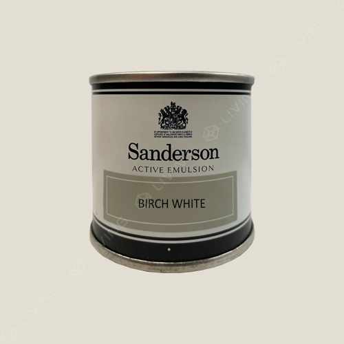 картинка Краска Sanderson Active Emulsion цвет BIRCH WHITE от LIVING