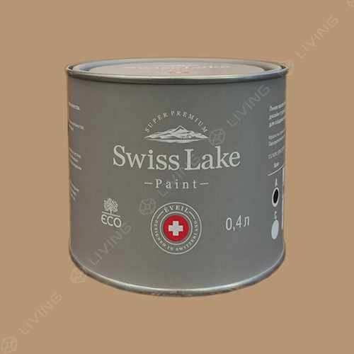 картинка Краска Swiss Lake Wall Comfort 7 цвет lion №627 от LIVING