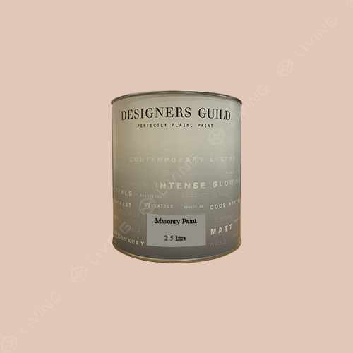 картинка Краска Designers Guild Masonry Paint цвет Quartz Rose №161 от LIVING