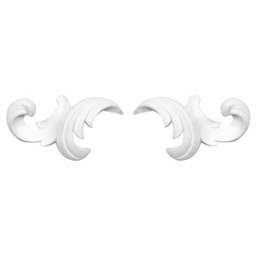 Окончания к молдингу RODECOR Рококо, арт. 05323RC, 5,5 х 9,1 х 2 см.