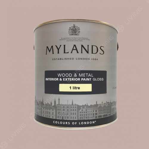 картинка Краска Mylands Wood&metal Gloss цвет Pale Lilac №246 от LIVING