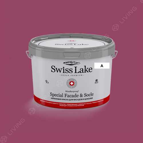 картинка Краска Swiss Lake Special Faсade & Socle цвет HEART'S DESIRE №1692 от LIVING