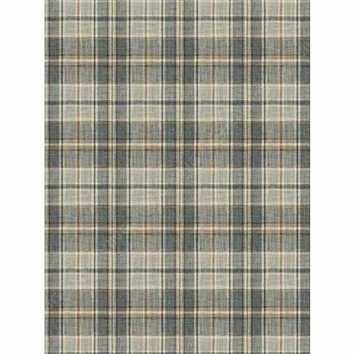 Ткань Fabricut, коллекция: Natural Nuances (5 Books) Flint, арт. Edgevale Plaid/Aluminum, Индия