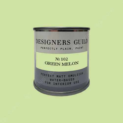 картинка Краска Designers Guild Perfect Matt Emulsion цвет GREEN MELON №102 от LIVING