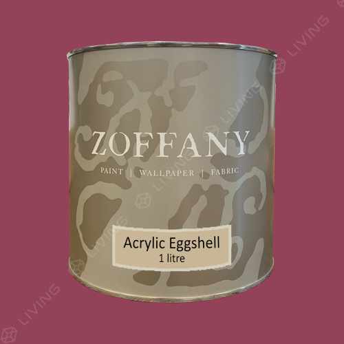 картинка Краска ZOFFANY Acrylic Eggshell цвет RASPBERRY SORBET от LIVING