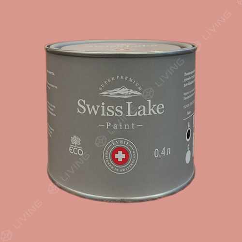 картинка Краска Swiss Lake Wall Comfort 7 цвет peach melba №1466 от LIVING