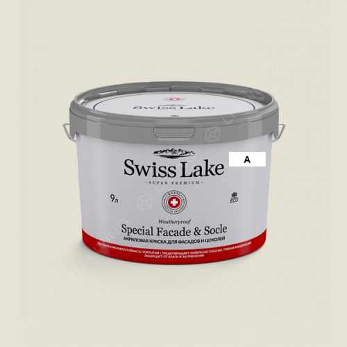 картинка Краска Swiss Lake Special Faсade & Socle цвет titanium №242 от LIVING