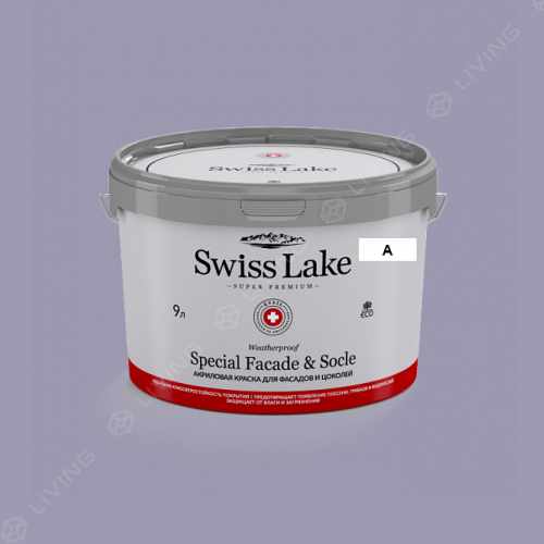 картинка Краска Swiss Lake Special Faсade & Socle цвет VIOLET VERBENA №1785 от LIVING