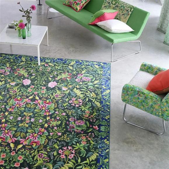 картинка Ковры Designers Guild коллекция 2023, арт. damask emerald от LIVING