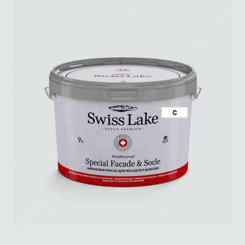 картинка Краска Swiss Lake Special Faсade & Socle цвет tundra №2941 от LIVING