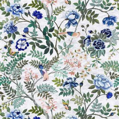 Ткань Designers Guild, коллекция Porcelaine de Chine, арт. FDG3015/01, Великобритания