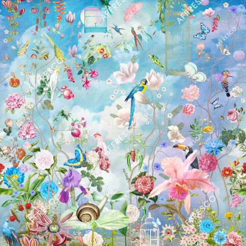 картинка Фреска Affresco, коллекция Dream Forest, арт. AB56 COL4 Россия от LIVING