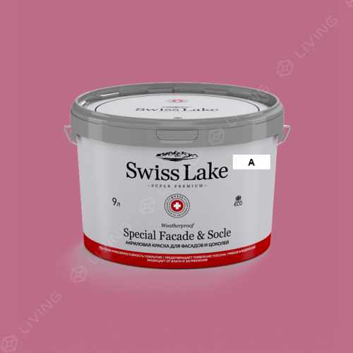 картинка Краска Swiss Lake Special Faсade & Socle цвет VELVET SLIPPER №1687 от LIVING