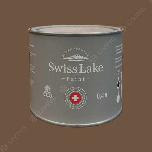 картинка Краска Swiss Lake Wall Comfort 7 цвет Saddle №688 от LIVING