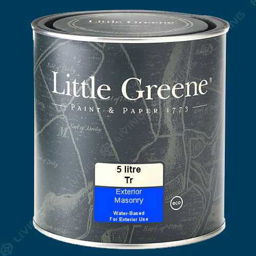 картинка Краска Little Greene Exterior Masonry цвет Deep Space Blue №207 от LIVING