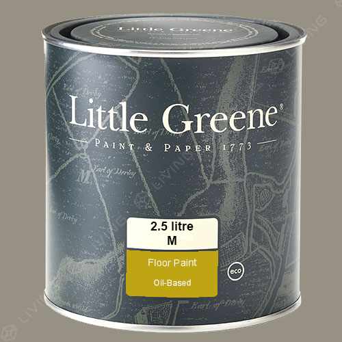 картинка Краска Little Greene Floor Paint цвет Lead Colour №117 от LIVING