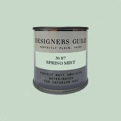 картинка Краска Designers Guild Perfect Matt Emulsion цвет SPRING MIST №87 от LIVING