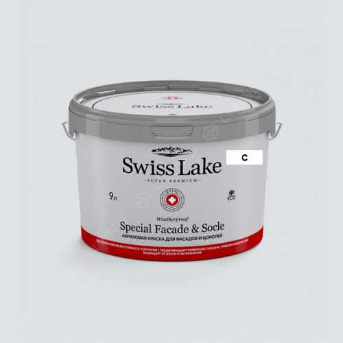 картинка Краска Swiss Lake Special Faсade & Socle цвет Soothing Lavender №1968 от LIVING