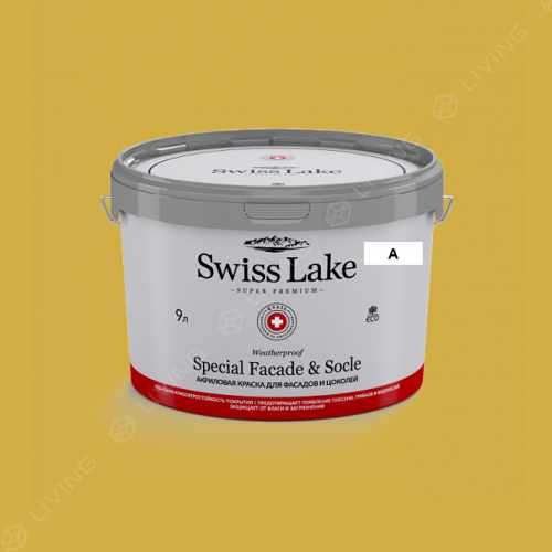 картинка Краска Swiss Lake Special Faсade & Socle цвет lion's mane №988 от LIVING