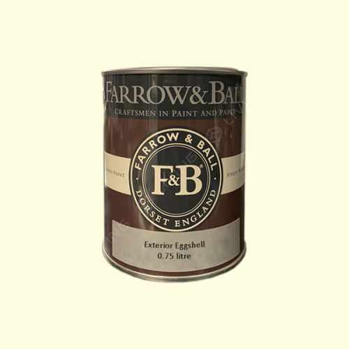 картинка Краска Farrow&Ball Exterior Eggshell цвет Snow White №W1 от LIVING