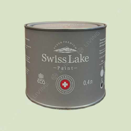 картинка Краска Swiss Lake Wall Comfort 7 цвет Fresh Approach №2481 от LIVING