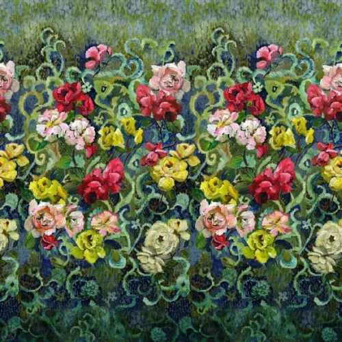 Обои Designers Guild, коллекция Tapestry Flower Prints & Panels, арт. PDG1153/01, Великобритания
