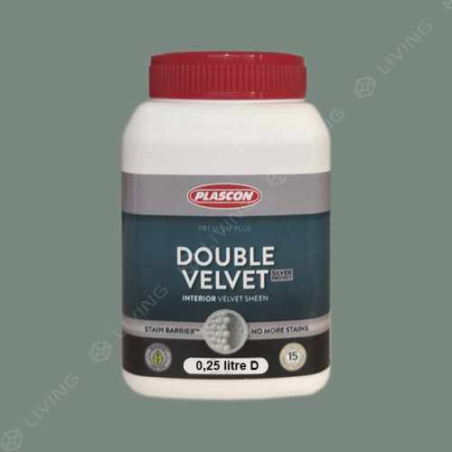 картинка Краска Plascon DOUBLE VELVET цвет Green Stone арт.G3-E1-4 от LIVING