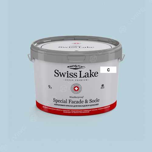 картинка Краска Swiss Lake Special Faсade & Socle цвет SONATA №2191 от LIVING