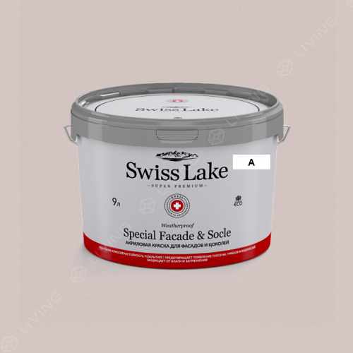 картинка Краска Swiss Lake Special Faсade & Socle цвет pampas grass №753 от LIVING